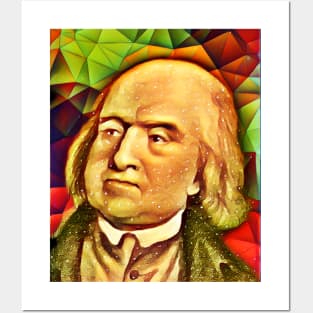 Jeremy Bentham Snow Portrait | Jeremy Bentham Artwork 15 Posters and Art